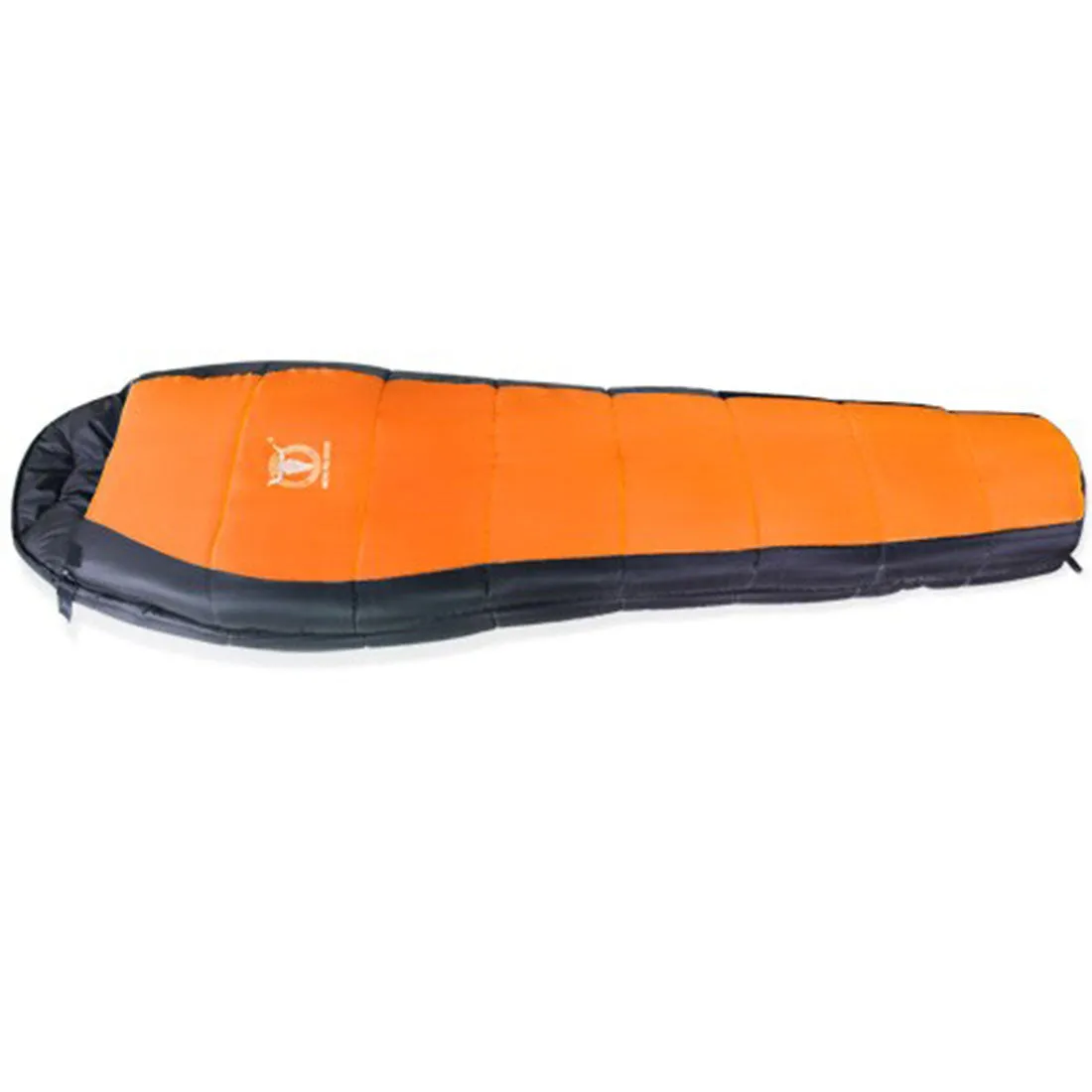 -15°C Outdoor Camping Sleeping Bag Thermal Tent Hiking Winter Compact Orange