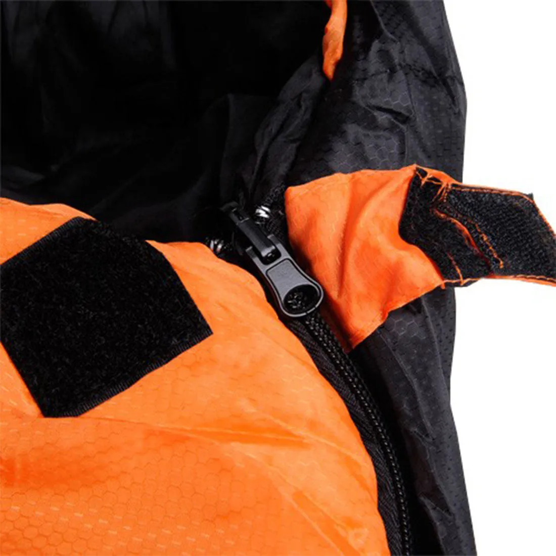 -15°C Outdoor Camping Sleeping Bag Thermal Tent Hiking Winter Compact Orange