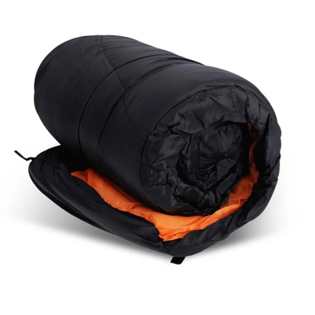 -15°C Outdoor Camping Sleeping Bag Thermal Tent Hiking Winter Compact Orange