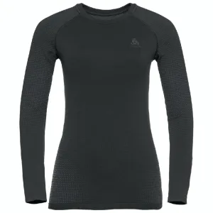 【瑞士 ODLO】長袖保暖上衣 女 黑色 196191 60212