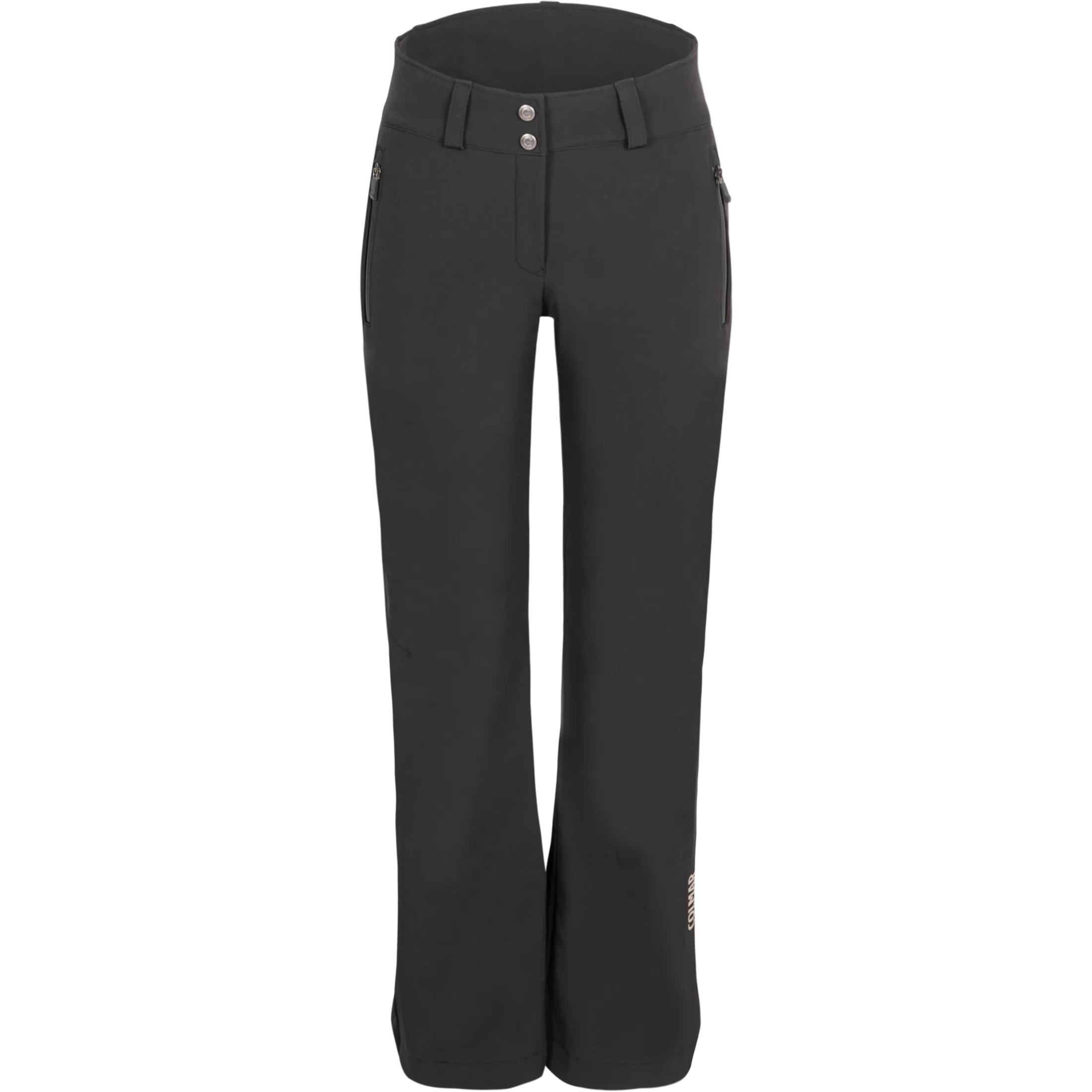 0283 Softshell Ski Pants - Black