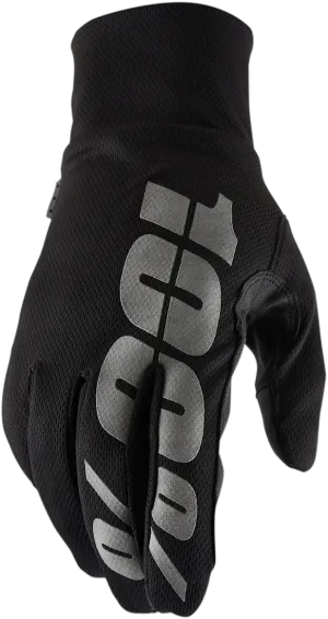 100% Hydromatic Waterproof Gloves - Black - Small 10017-00000