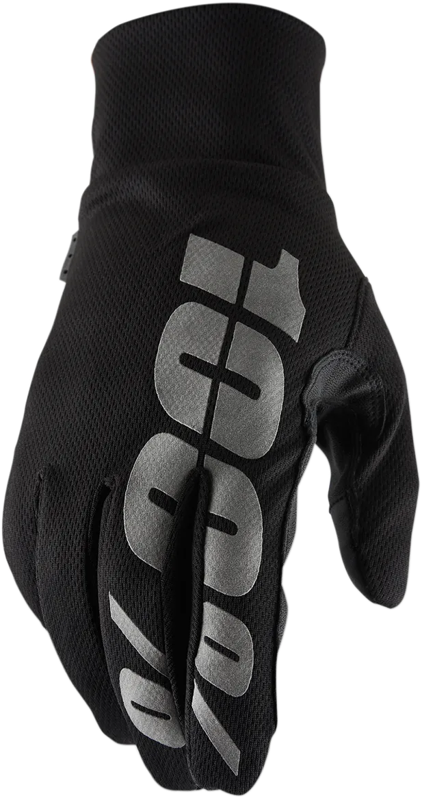 100% Hydromatic Waterproof Gloves - Black - XL 10017-00003