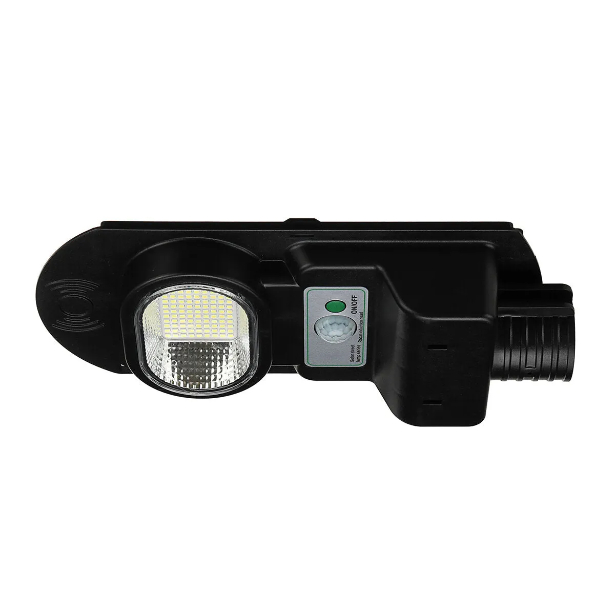 100W 108LED Solar Wall Street Light 500LM PIR Motion Sensor Lamp Outdoor Garden W/ Remote