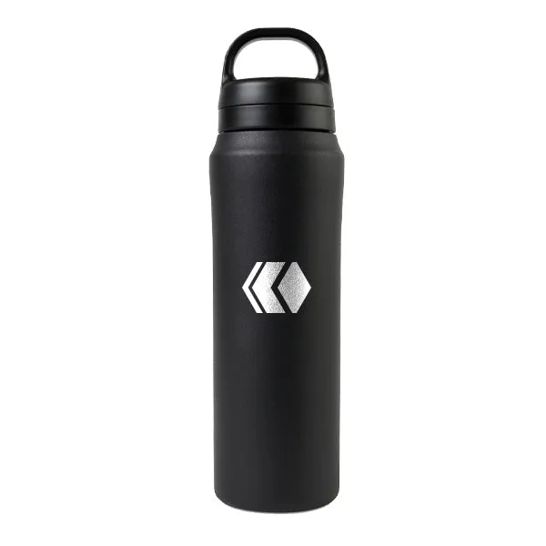 16 Oz. Aviana™ Rowan Recycled Water Bottle - Black (Q143022)