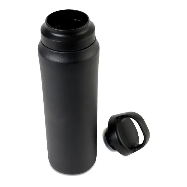 16 Oz. Aviana™ Rowan Recycled Water Bottle - Black (Q143022)