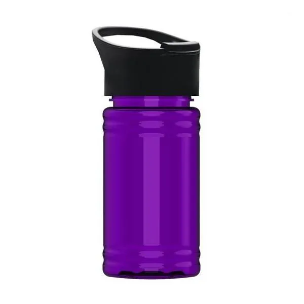 16 Oz. UpCycle - Mini RPet Bottle - Pop-Up Sip Lid (Q792722)