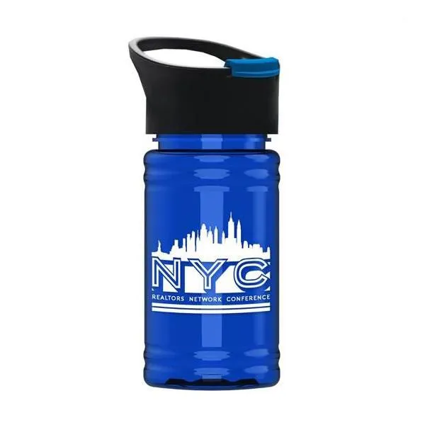 16 Oz. UpCycle - Mini RPet Bottle - Pop-Up Sip Lid (Q792722)