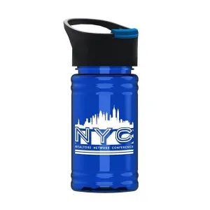 16 Oz. UpCycle - Mini RPet Bottle - Pop-Up Sip Lid (Q792722)