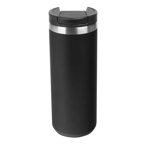 18 Oz. Full Laser Sienna Stainless Steel Bottle (Q312822)