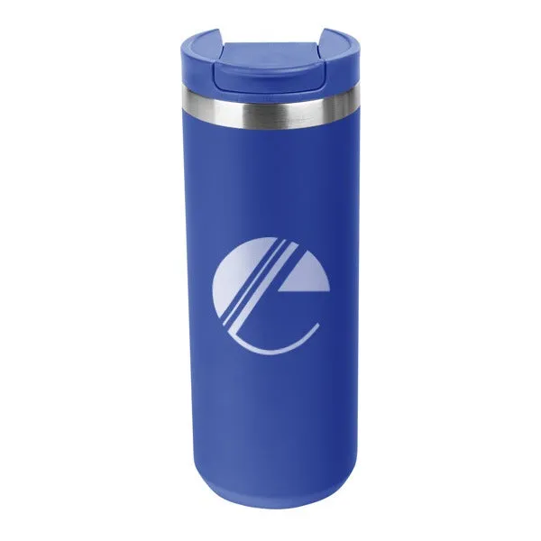 18 Oz. Full Laser Sienna Stainless Steel Bottle (Q312822)