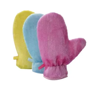 2 Pcs Fiber Reusable Multipurpose Dishwashing Gloves Household Kitchen - H01712