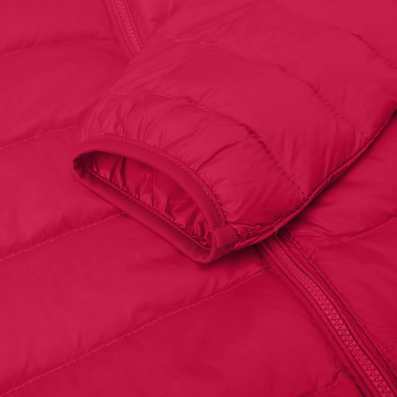2024 Temperament Solid Puffer Coat for Womens Long Sleeve Comfort Down Coat Stand Collar Thick Warm Overcoat Daily Suit