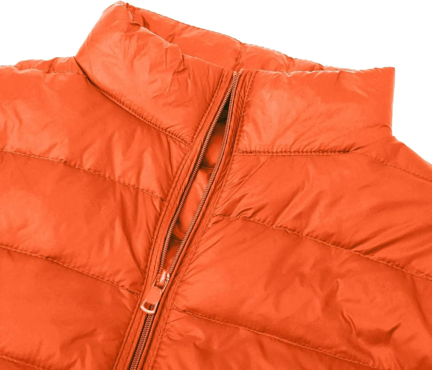 2024 Temperament Solid Puffer Coat for Womens Long Sleeve Comfort Down Coat Stand Collar Thick Warm Overcoat Daily Suit