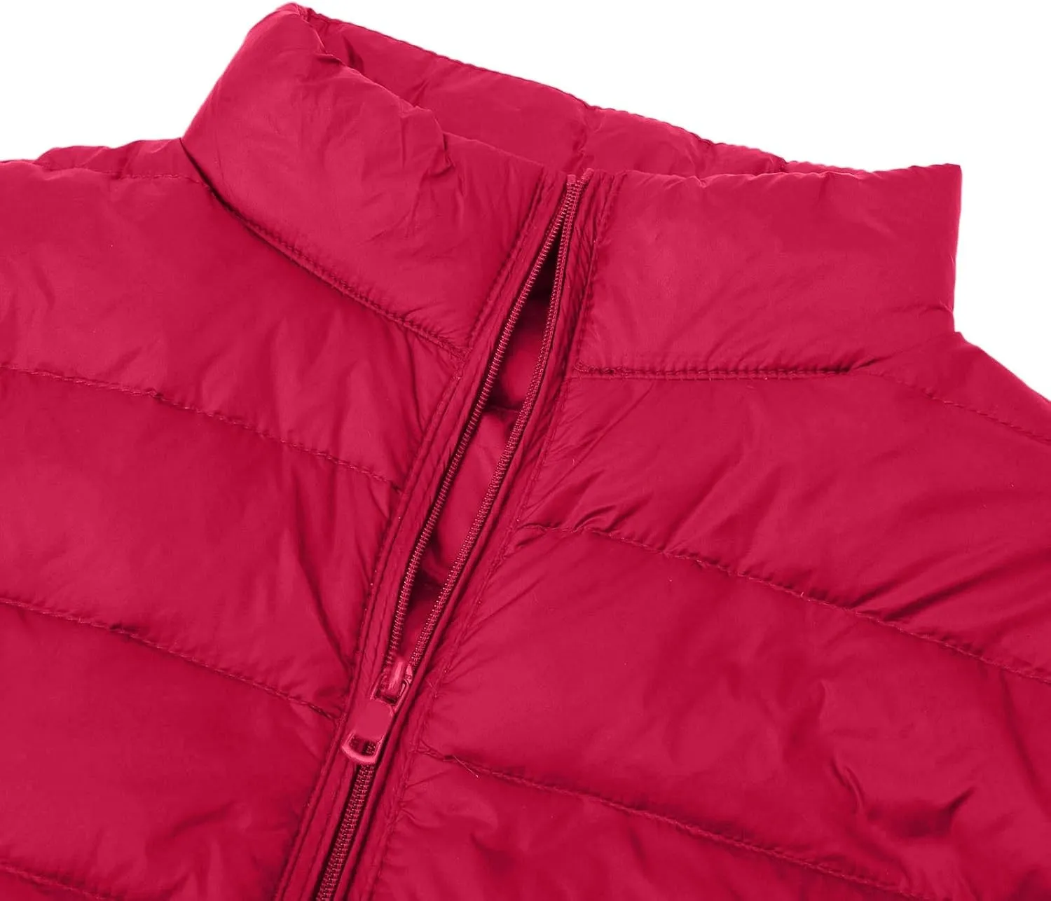 2024 Temperament Solid Puffer Coat for Womens Long Sleeve Comfort Down Coat Stand Collar Thick Warm Overcoat Daily Suit