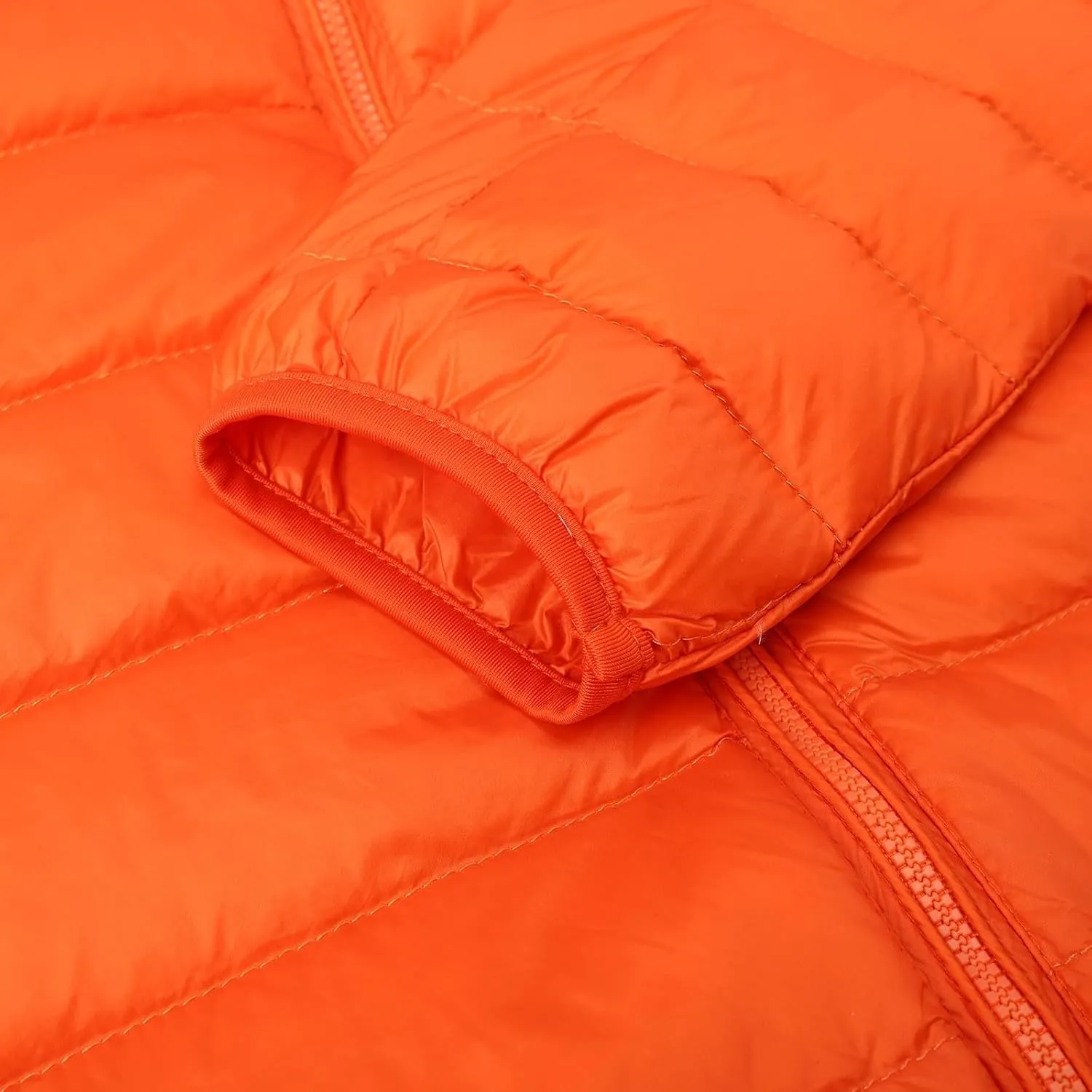 2024 Temperament Solid Puffer Coat for Womens Long Sleeve Comfort Down Coat Stand Collar Thick Warm Overcoat Daily Suit