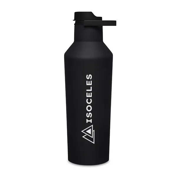 32 Oz. Corkcicle Sport Canteen Soft Touch - Matte Black (Q523022)