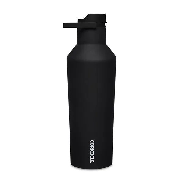 32 Oz. Corkcicle Sport Canteen Soft Touch - Matte Black (Q523022)