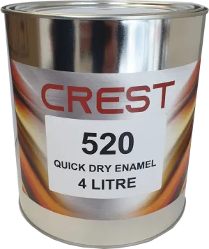 4 Litre Quick Dry Enamel GRP 4 Mixed Colour