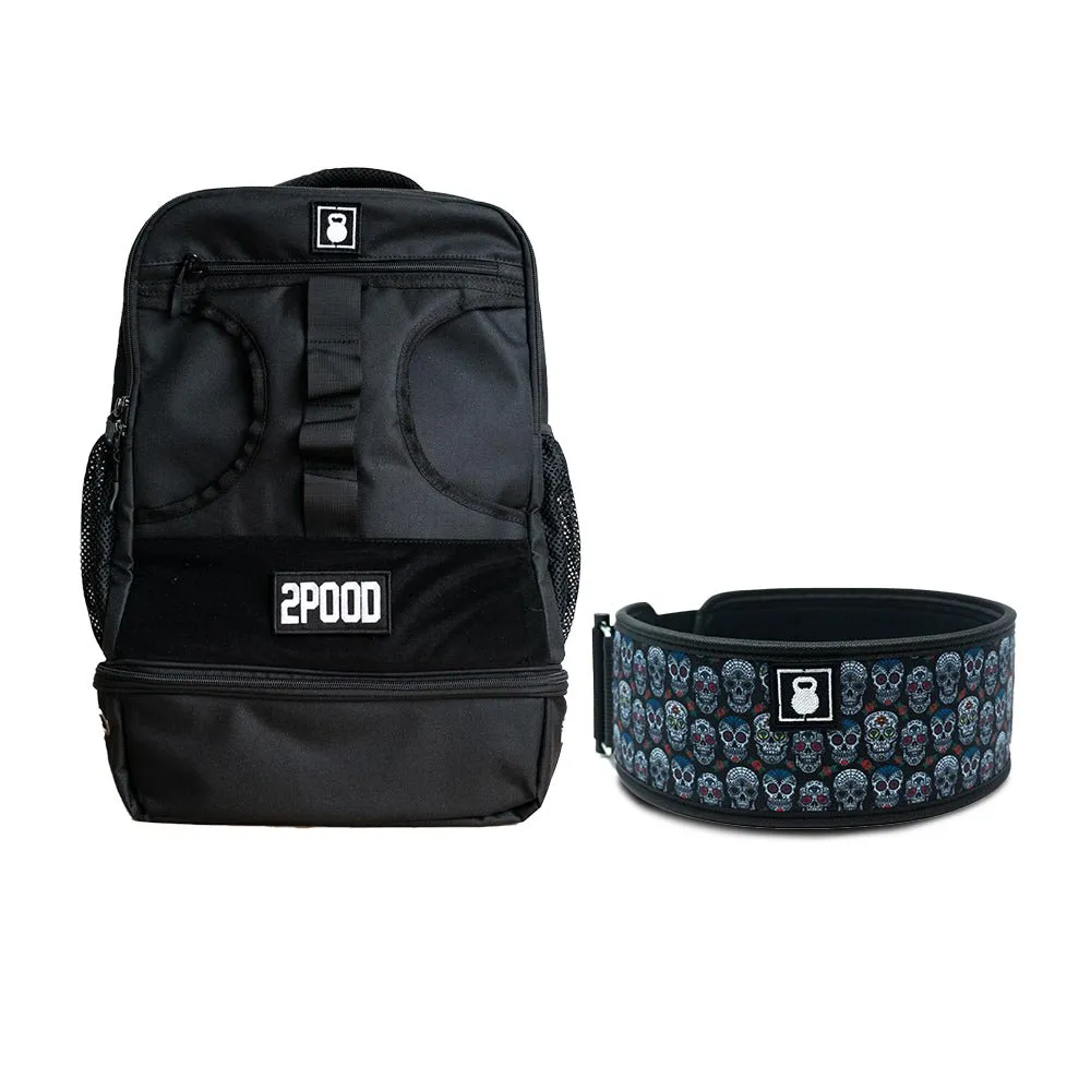 4" Day of the Deadlifts Belt & Backpack 3.0 Bundle