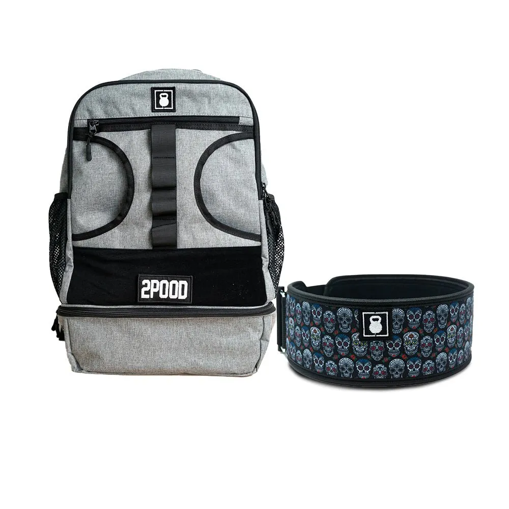 4" Day of the Deadlifts Belt & Backpack 3.0 Bundle