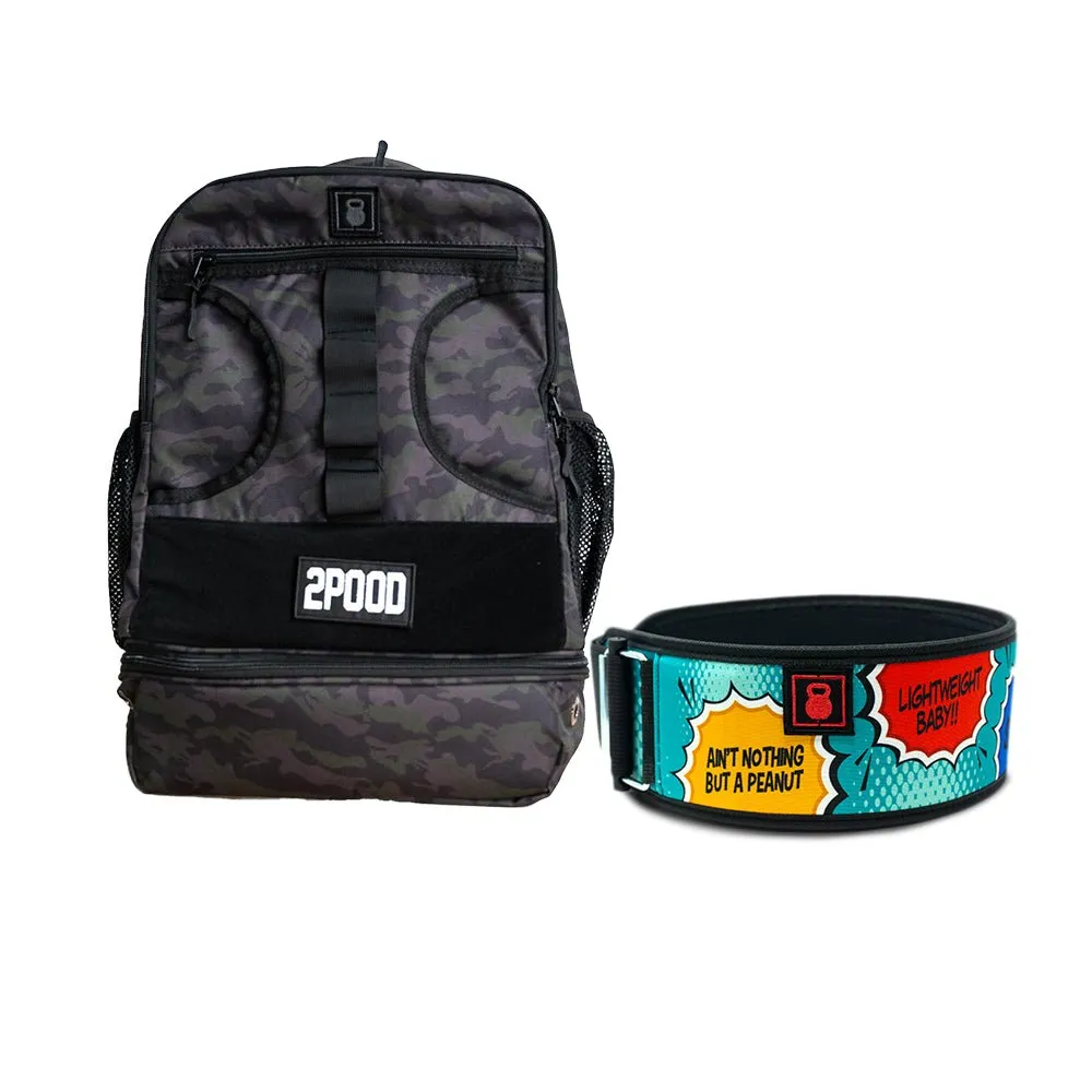4" Send It by Nick Mathew Belt & Backpack 3.0 Bundle