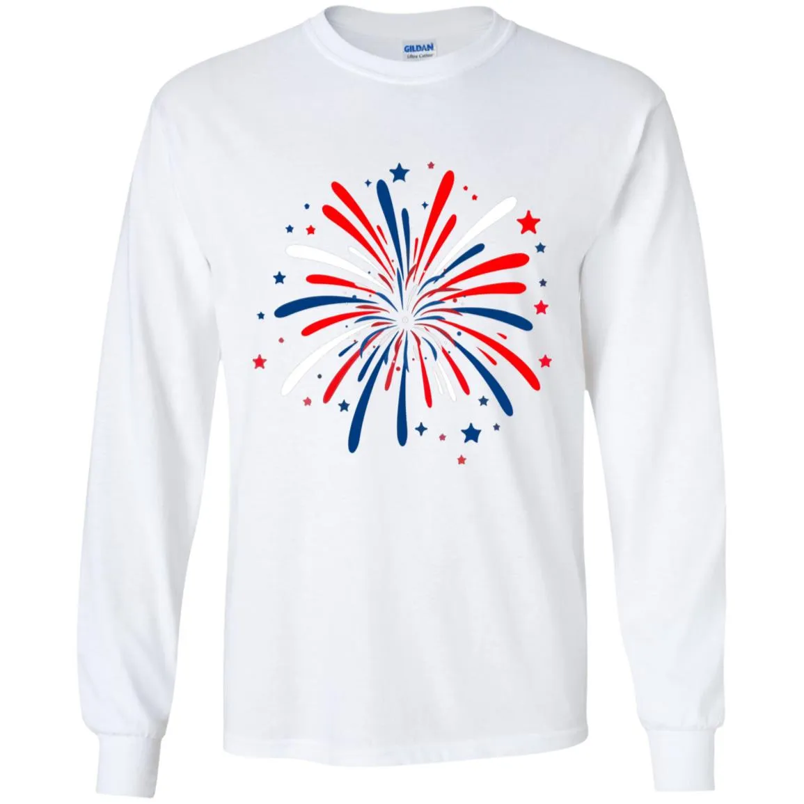 4th of July Firework -- Youth LS T-Shirt