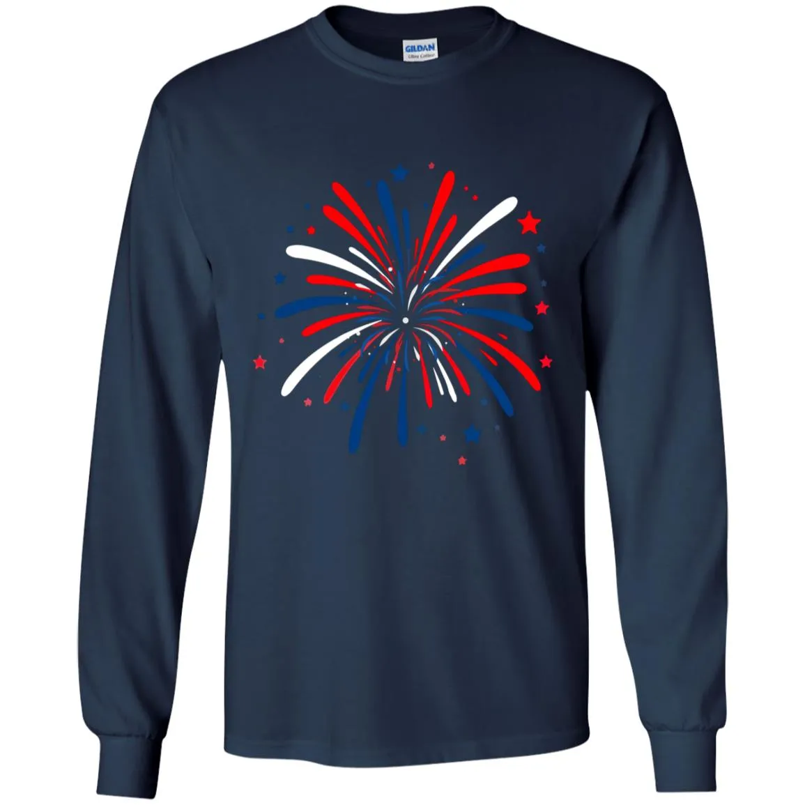 4th of July Firework -- Youth LS T-Shirt