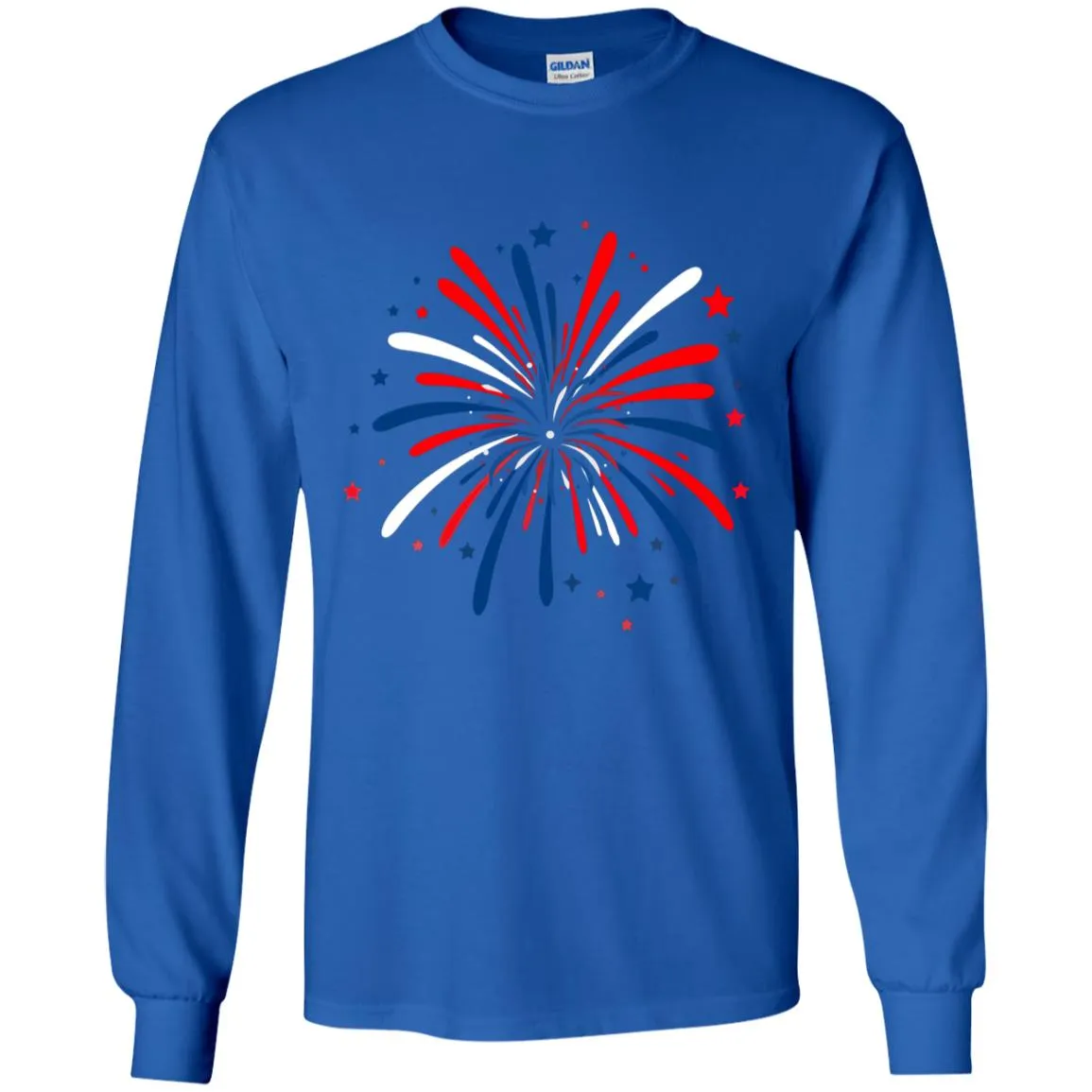4th of July Firework -- Youth LS T-Shirt