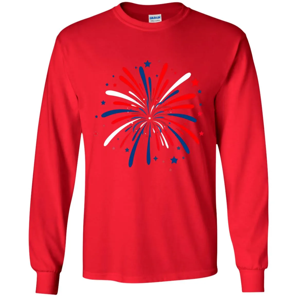 4th of July Firework -- Youth LS T-Shirt