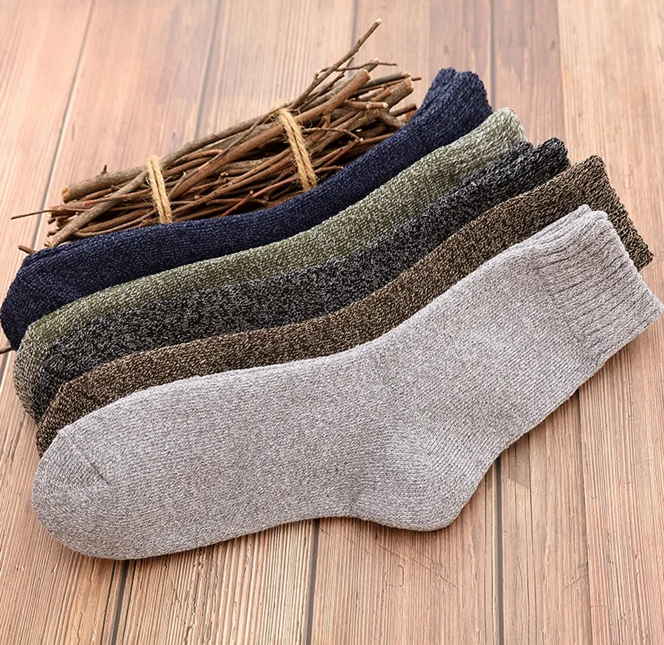 5 pairs thicken wool socks blacknorway™