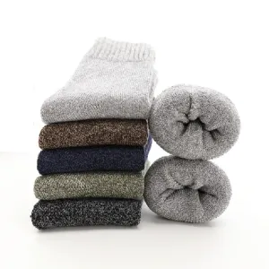 5 pairs thicken wool socks blacknorway™