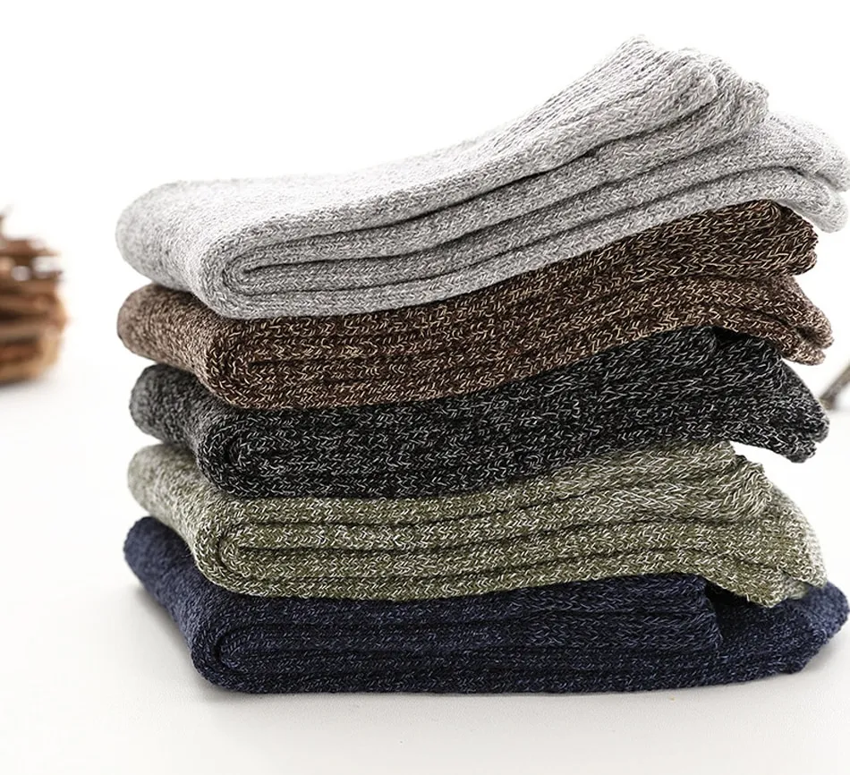 5 pairs thicken wool socks blacknorway™