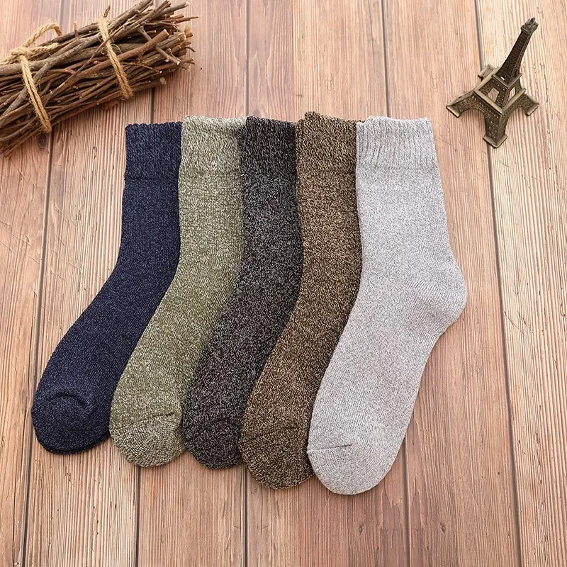 5 pairs thicken wool socks blacknorway™