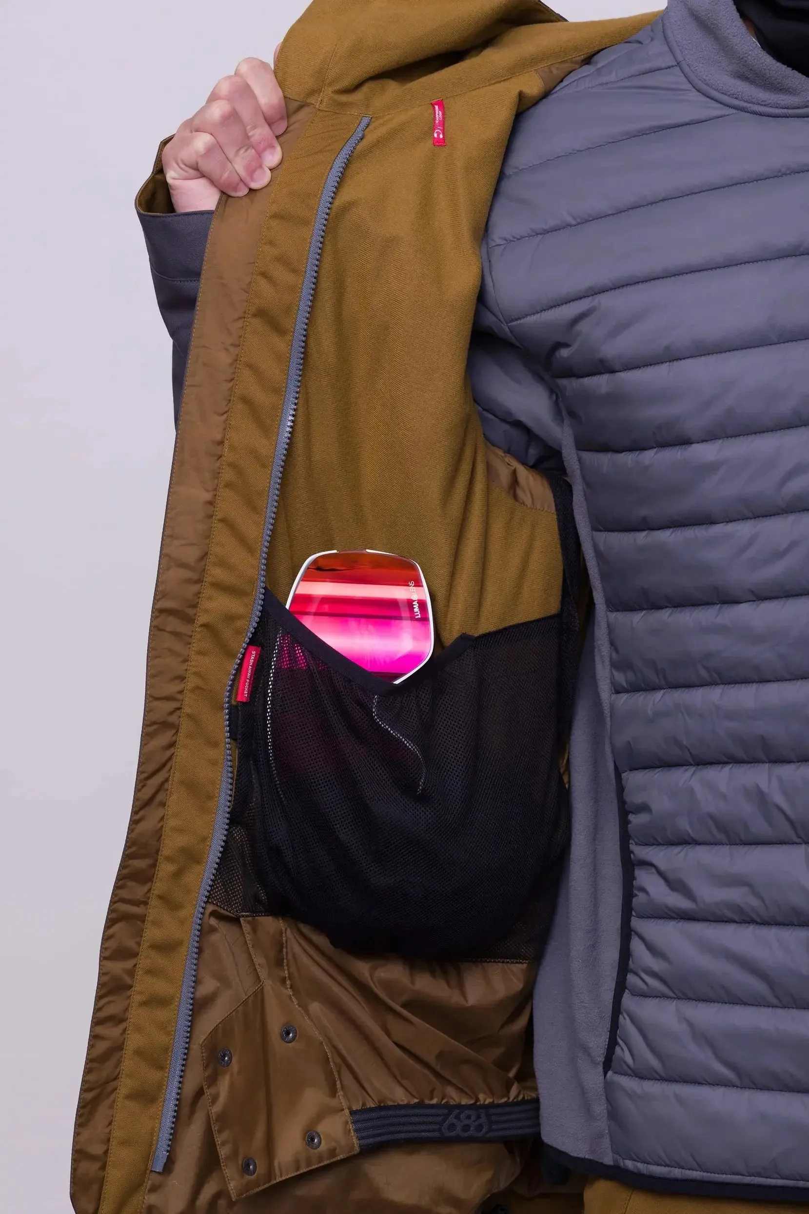 686 Smarty 3-In-1 Form Jacket - Charcoal