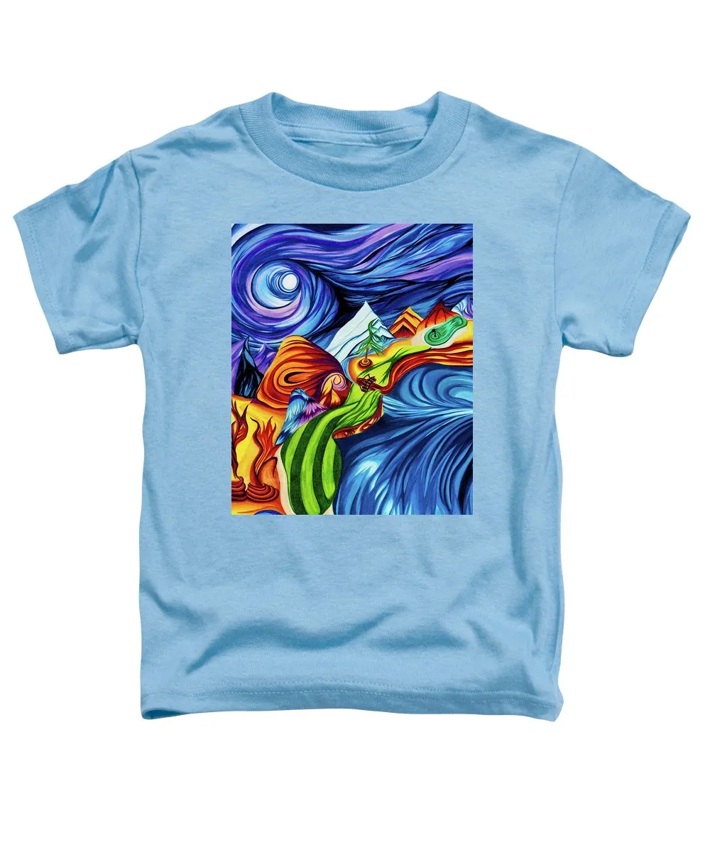 Abstract Golf Hole - Toddler T-Shirt