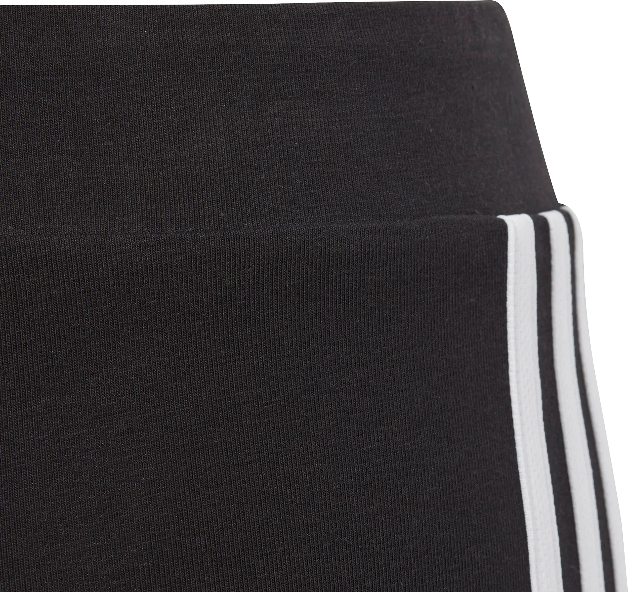 adidas Essentials 3 Stripes Junior Short Tights - Black