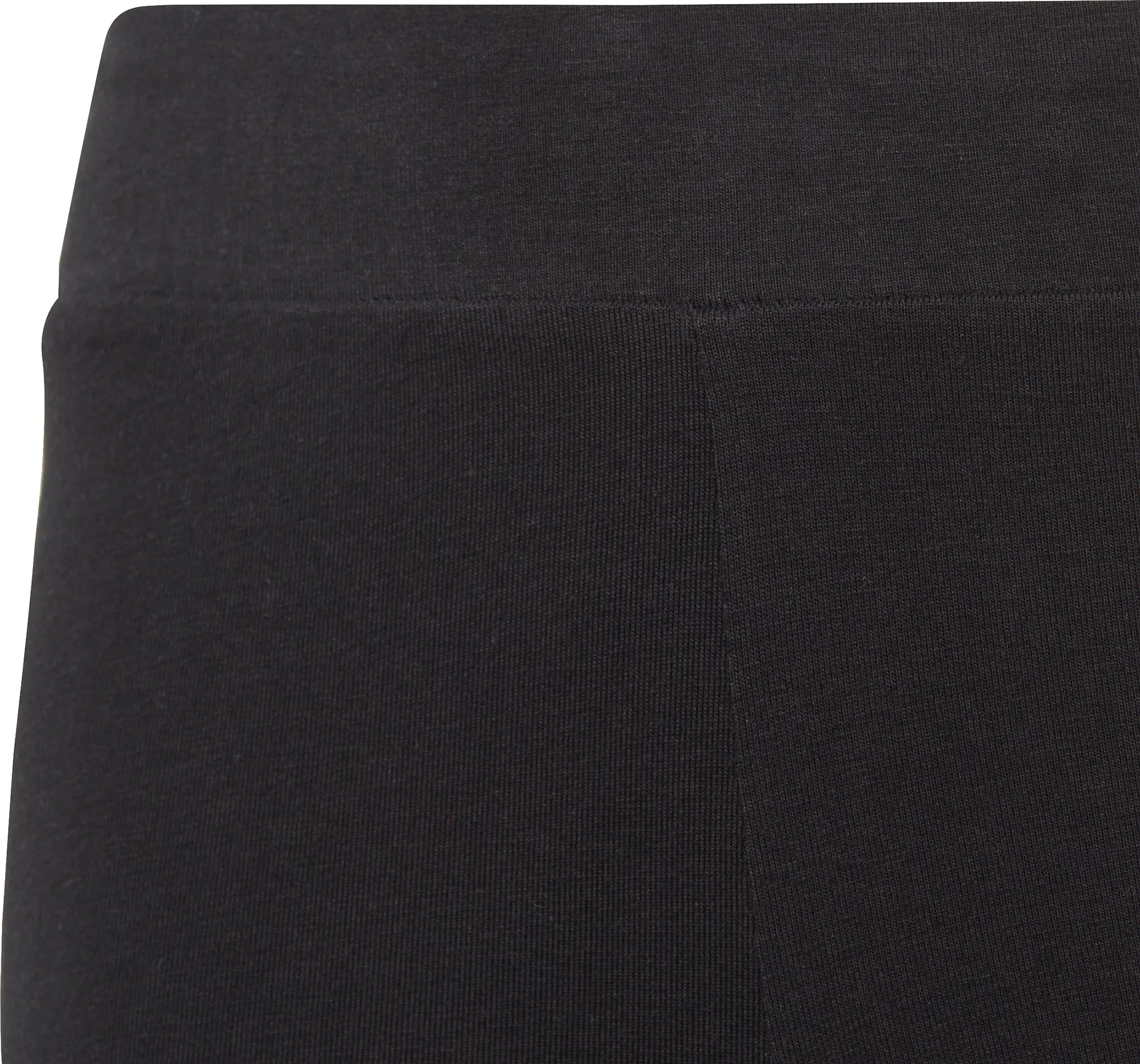 adidas Essentials 3 Stripes Junior Short Tights - Black