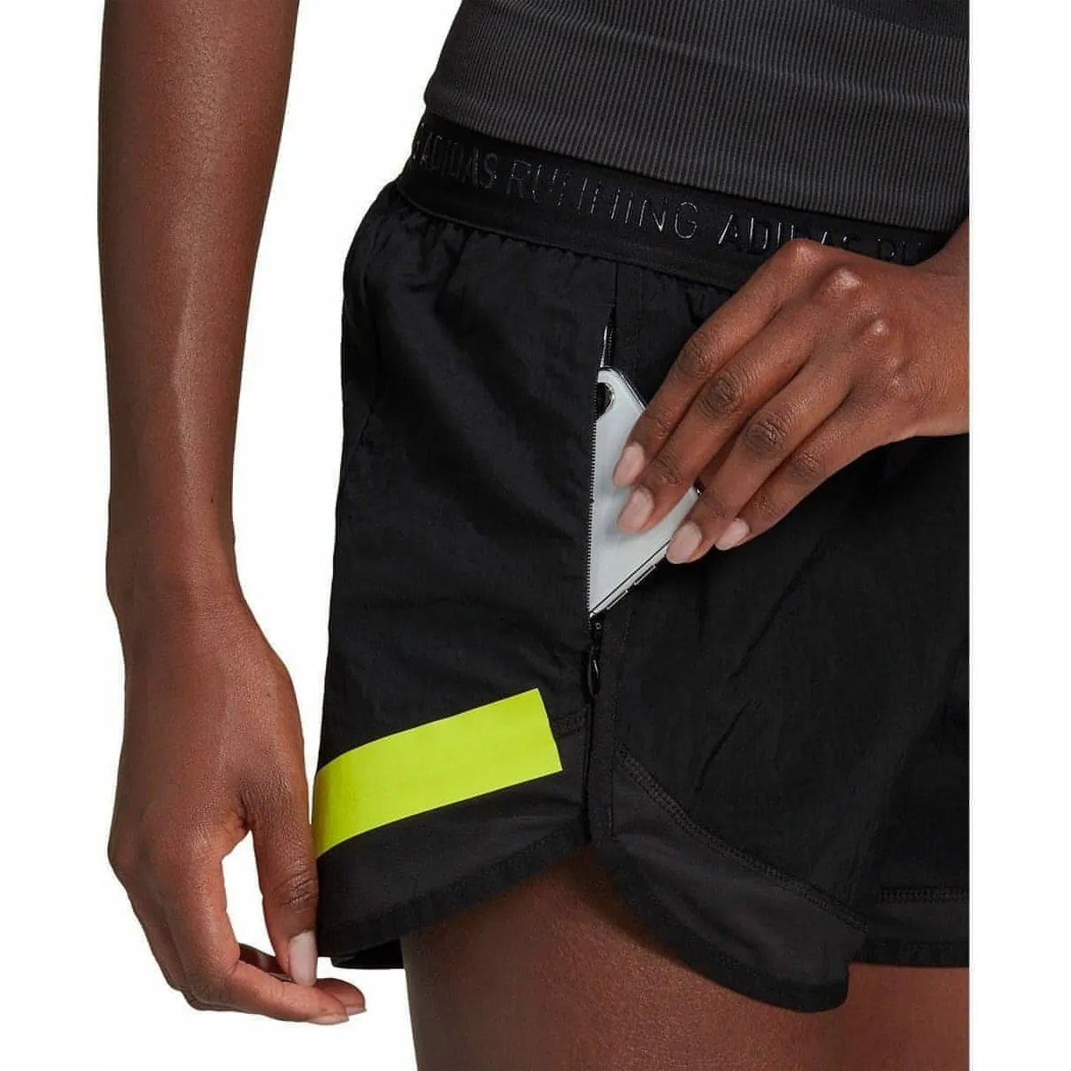 adidas Ultra 3 Inch Womens Running Shorts - Black