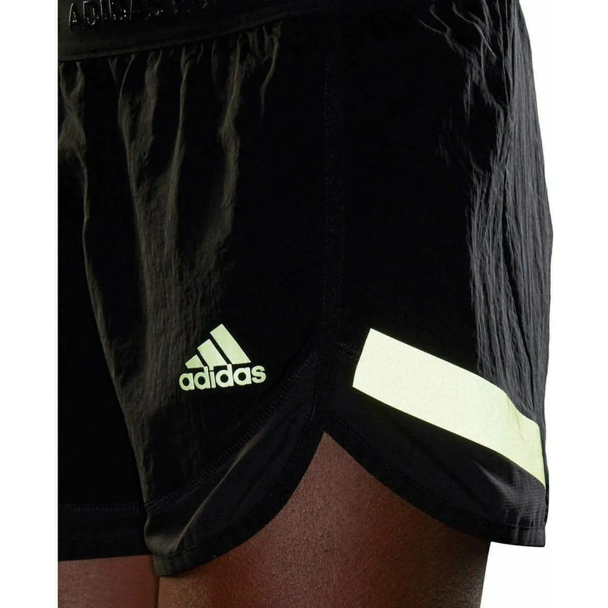 adidas Ultra 3 Inch Womens Running Shorts - Black