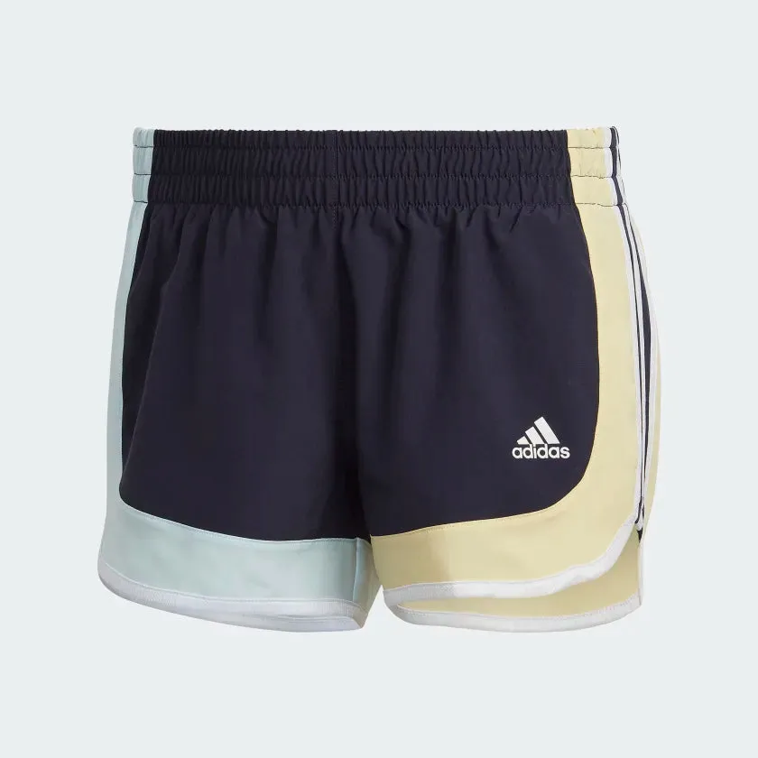 Adidas Women Marathon 20 Colourblock Running Shorts