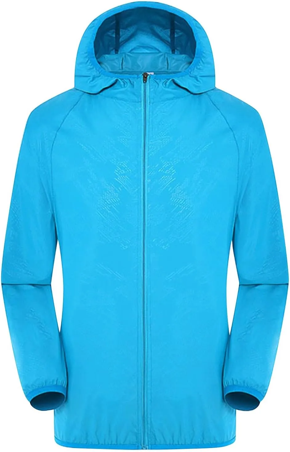 ADJHDFH Women's Rain Jacket Waterproof with Hood Lightweight Packable Raincoat for Hiking Outdoor Windbreaker with Pockets