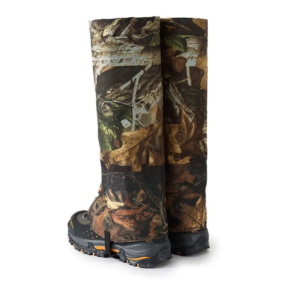 Adjustable Waterproof Snow Boot Gaiters for Hiking, Camping, and Outdoor Activities