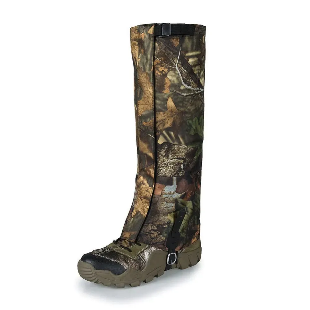 Adjustable Waterproof Snow Boot Gaiters for Hiking, Camping, and Outdoor Activities