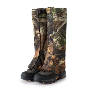 Adjustable Waterproof Snow Boot Gaiters for Hiking, Camping, and Outdoor Activities