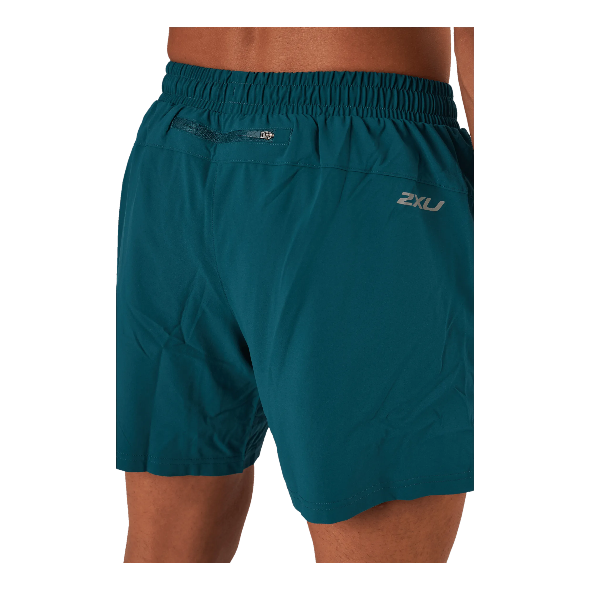 Aero 5 Inch Shorts Deep Jade/silver Reflective
