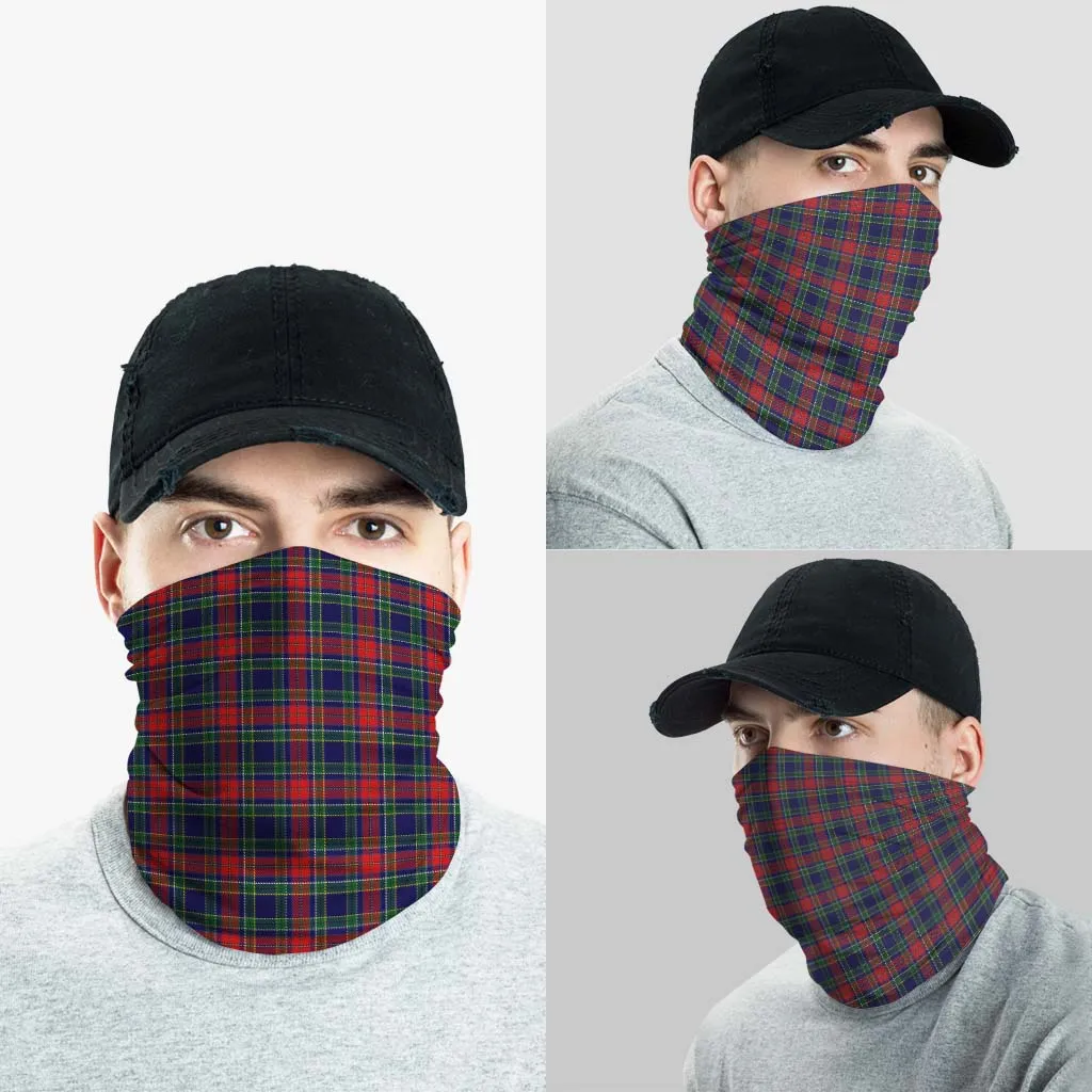 Allison Red Tartan Neck Gaiters, Tartan Bandanas, Tartan Head Band
