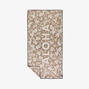 Alohauke Performance Quick-Dry Travel Towel - Taupe