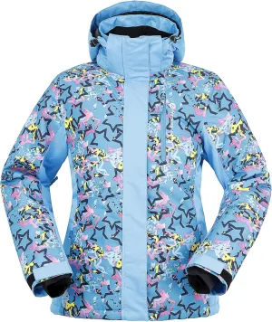 ANDORRA Women's Performance Insulated Ski Jacket with Zip-Off Hood