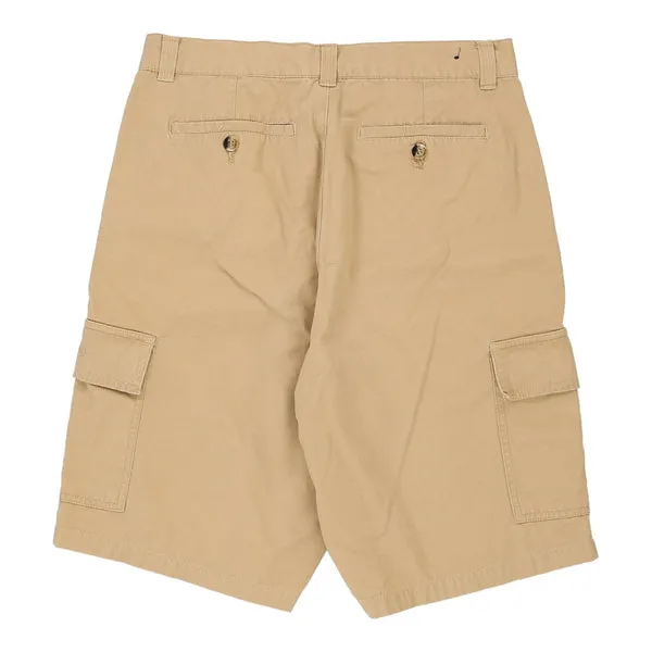 Atlantic Sportswear Cargo Shorts - 30W 10L Beige Cotton Blend